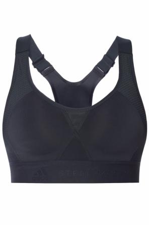 Biustonosz sportowy z wyszytym logo, zdjęcie 1 Biustonosz sportowy z wyszytym logo od Adidas by Stella McCartney